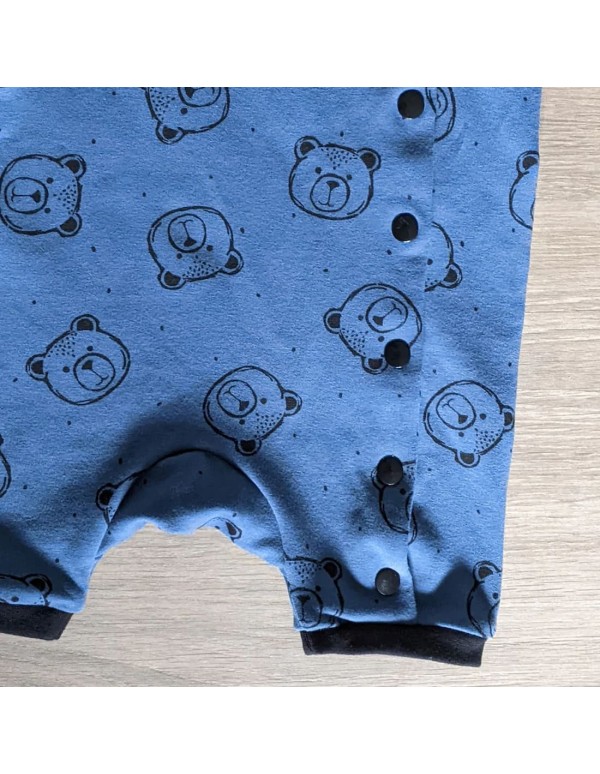 Cranberry, Patron Bébé Mixte, Pyjama Honey (du 3 au 24 mois), Super Bison