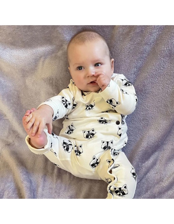 Cranberry, Patron Bébé Mixte, Pyjama Honey (du 3 au 24 mois), Super Bison