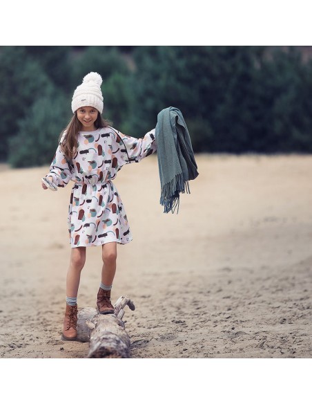 Cranberry, French Terry Abstrarium Bleu lavande See you At Six