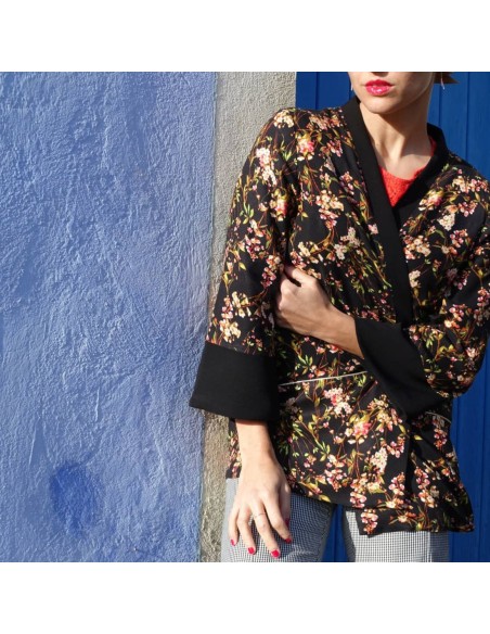 Cranberry, Patron Femme, Veste Sable (du 34 au 56), Maison Fauve