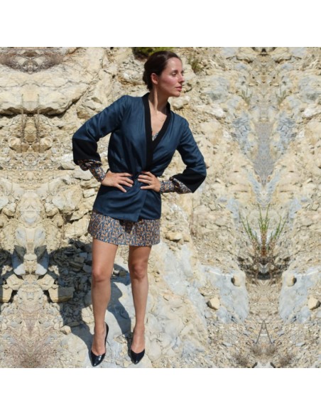 Cranberry, Patron Femme, Veste Sable (du 34 au 56), Maison Fauve