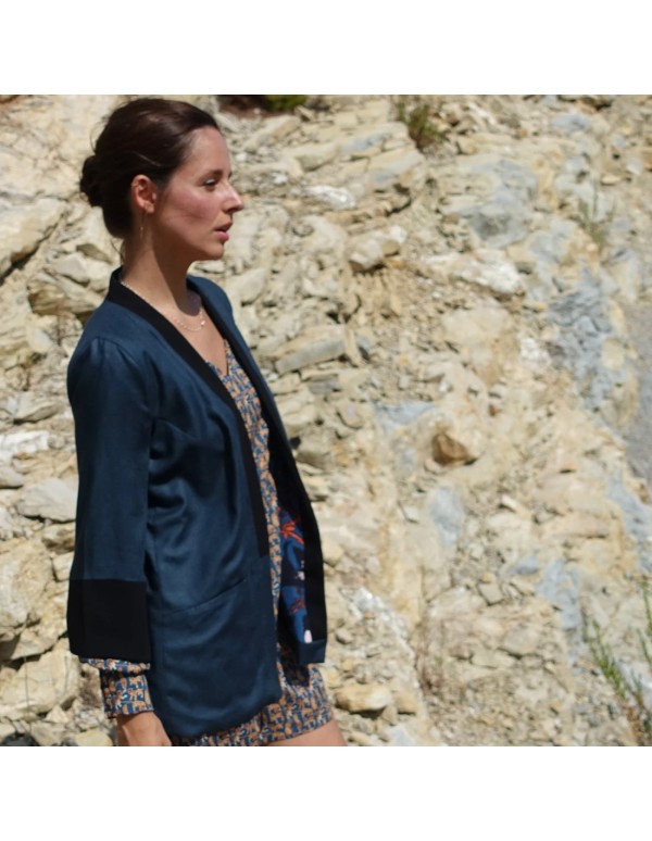 Cranberry, Patron Femme, Veste Sable (du 34 au 56), Maison Fauve