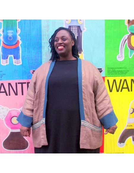 Cranberry, Patron Femme, Veste Sable (du 34 au 56), Maison Fauve