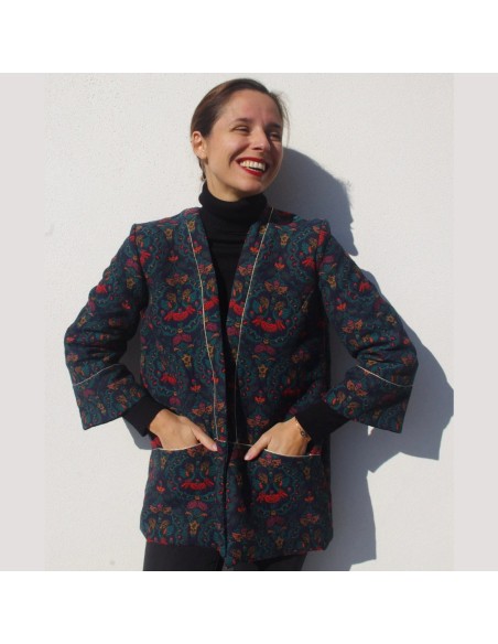 Cranberry, Patron Femme, Veste Sable (du 34 au 56), Maison Fauve