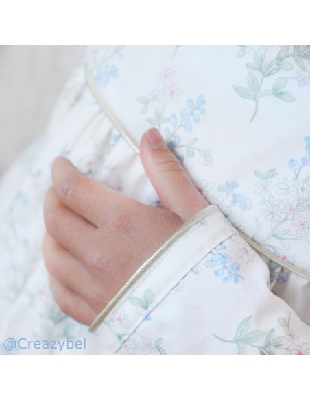 Cranberry, Patron Fille, Blouse Lombarde (du 2 au 14 ans), Rose des Vents