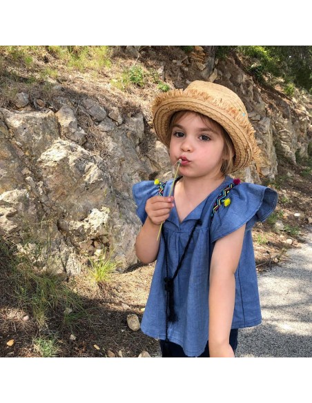 Cranberry, Patron Fille, Robe et blouse Mini-Dune (du 2 au 12 ans), Super Bison