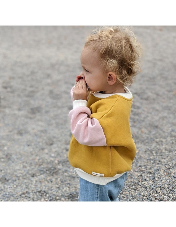 Cranberry, patron enfant mixte sweat et tshirt oversize chouette du 3 au 12 ans Marmai patterns