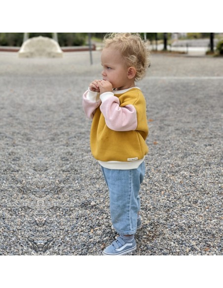 Cranberry, patron enfant mixte sweat et tshirt oversize chouette du 3 au 12 ans Marmai patterns