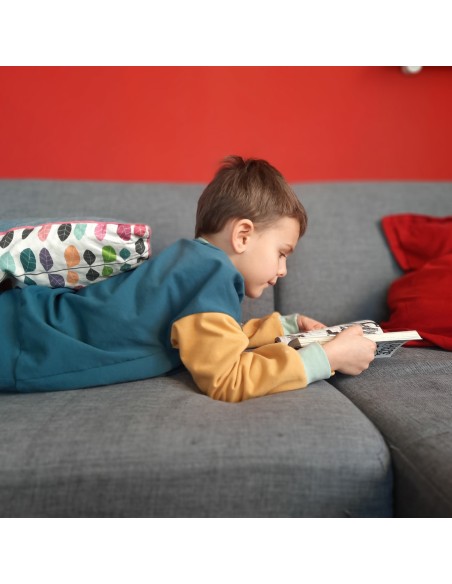 Cranberry, patron enfant mixte sweat et tshirt oversize chouette du 3 au 12 ans Marmai patterns