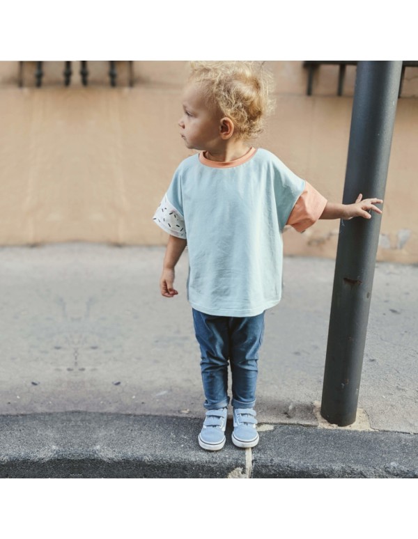 Cranberry, patron enfant mixte sweat et tshirt oversize chouette du 3 au 12 ans Marmai patterns