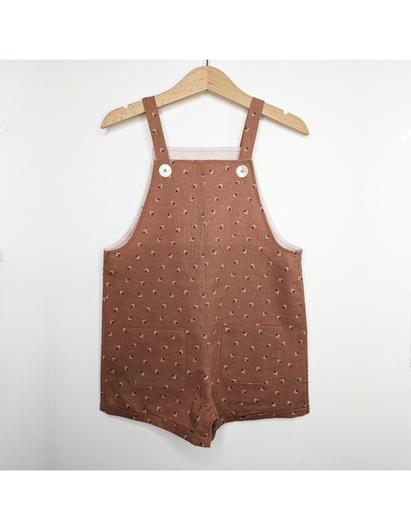 Cranberry, patron enfant mixte salopette fauvette du 3 au 12 ans marmai patterns