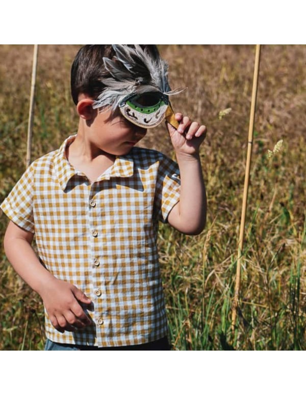 Cranberry, patron garcon enfant mixte chemisette gabian, Marmai patterns du 3 au 12 ans