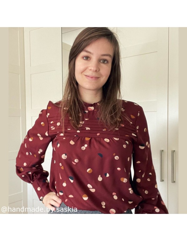 Handmade by Saskia Fizzy rust Cranberry