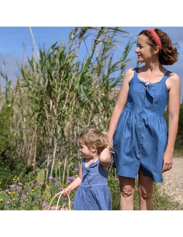 Cranberry, Patron Femme, Robe et blouse Calypso (du 34 au 50), Super Bison