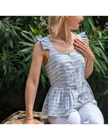 Cranberry, Patron Femme, Robe et blouse Calypso (du 34 au 50), Super Bison 2