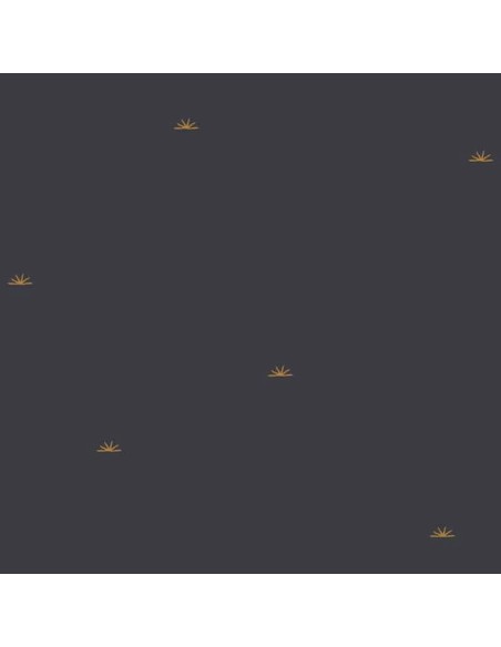 Cranberry, simple gaze de coton/crépon de coton, soleils dorés, Sunset Night Atelier Brunette