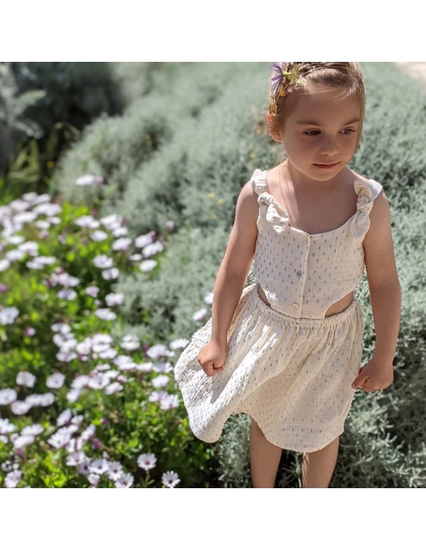 Cranberry, Patron Fille, Robe Mini-Calypso (du 2 au 12 ans), Super Bison