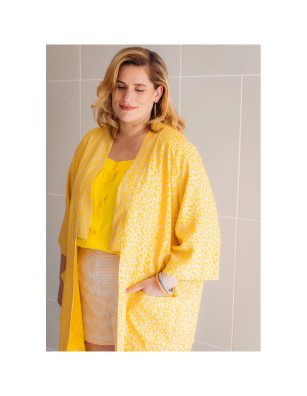 Cranberry, Patron pochette Femme, Veste Nage libre (du 34 au 52), Maison Fauve