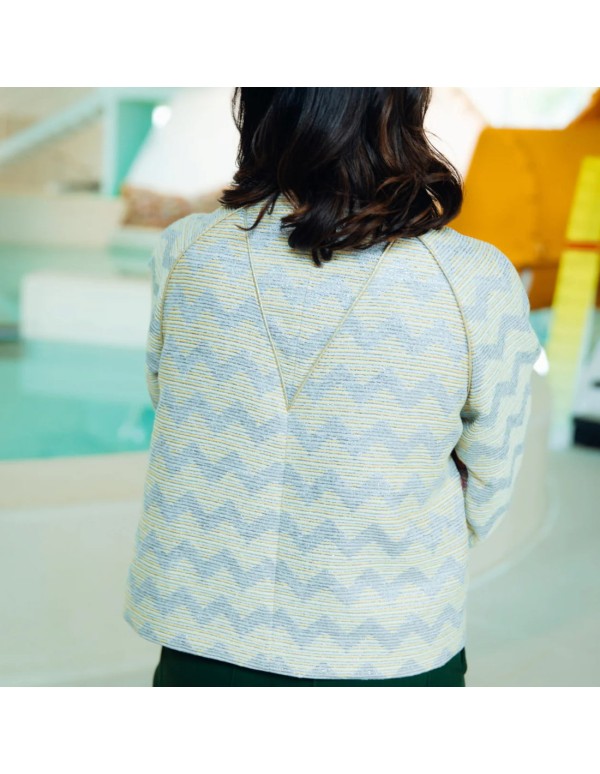 Cranberry, Patron pochette Femme, Veste Nage libre (du 34 au 52), Maison Fauve