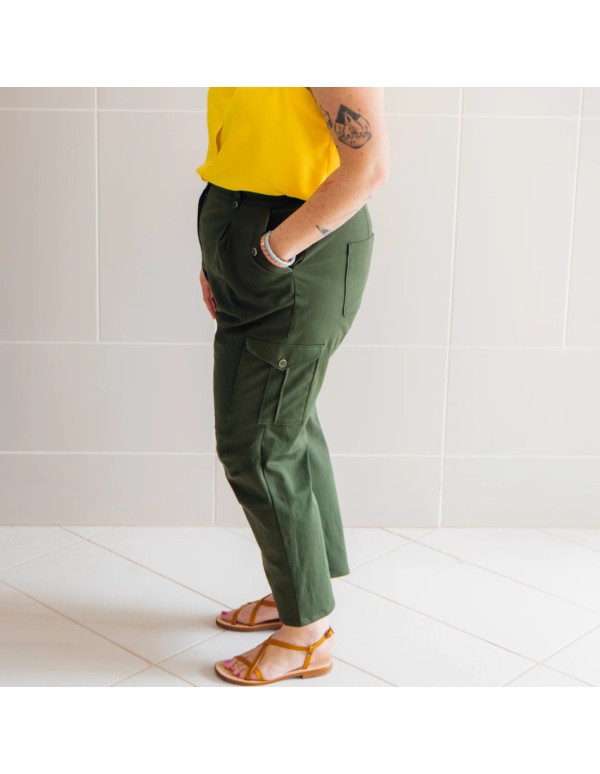 Cranberry, Patron Femme, Pantalon Tremplin (du 34 au 52), Maison Fauve