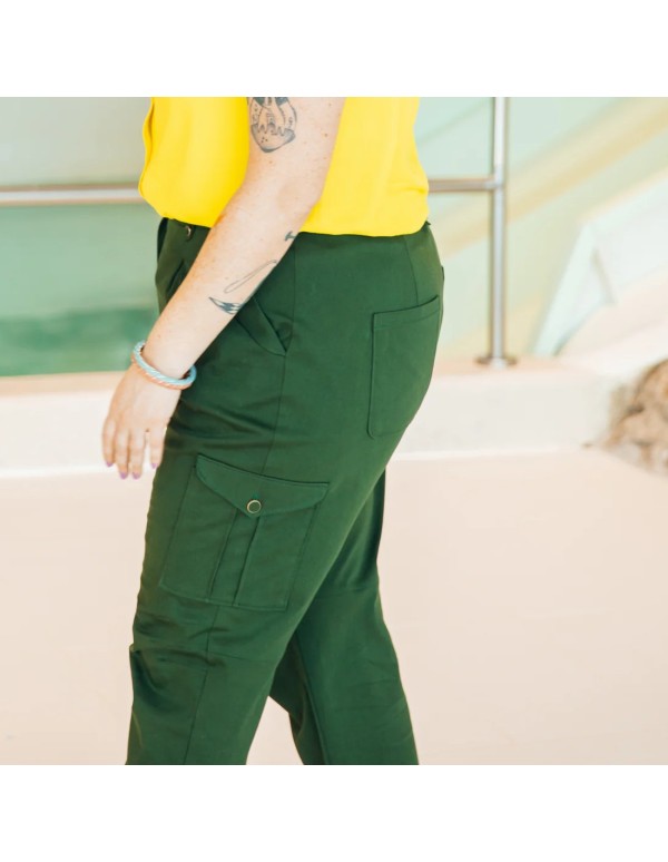 Cranberry, Patron Femme, Pantalon Tremplin (du 34 au 52), Maison Fauve