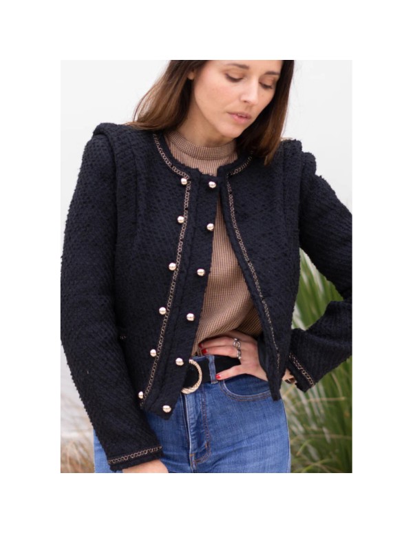 Cranberry, Patron pochette Femme, Veste Métropolis (du 34 au 52), Maison Fauve