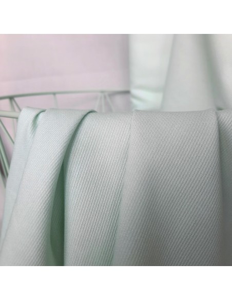 Cranberry, Piqué de coton, Vert d'eau