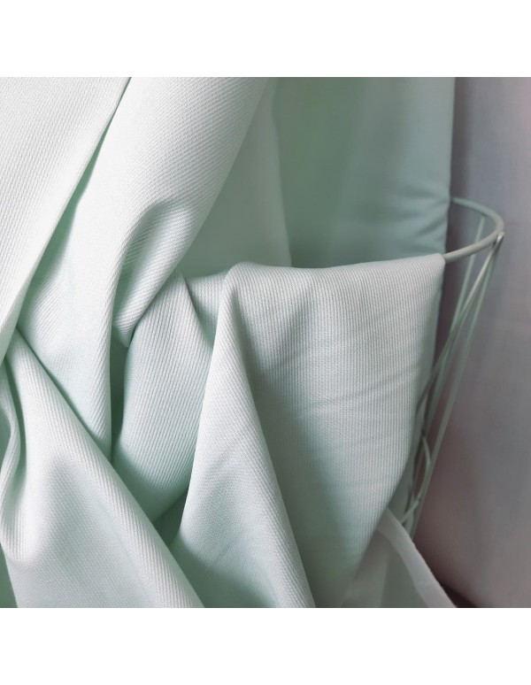 Cranberry, Piqué de coton, Vert d'eau