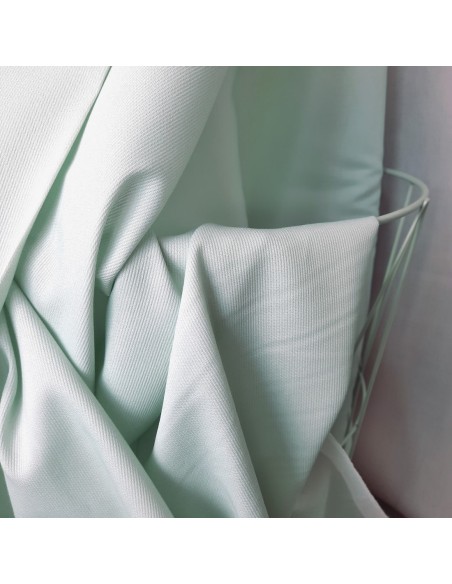 Cranberry, Piqué de coton, Vert d'eau