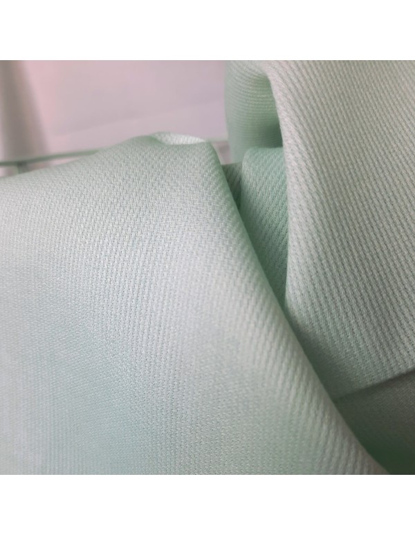 Cranberry, Piqué de coton, Vert d'eau