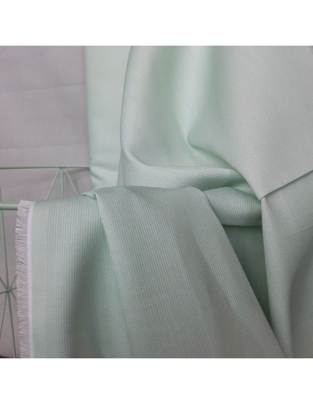 Cranberry, Piqué de coton, Vert d'eau