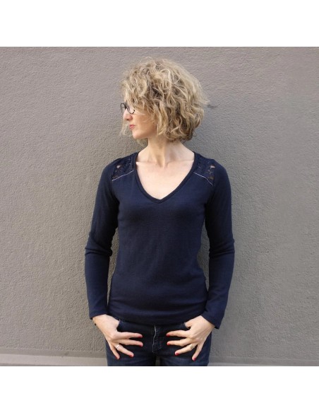 Cranberry, Patron Femme, T-shirt Camélia (du 32 au 52), Super Bison