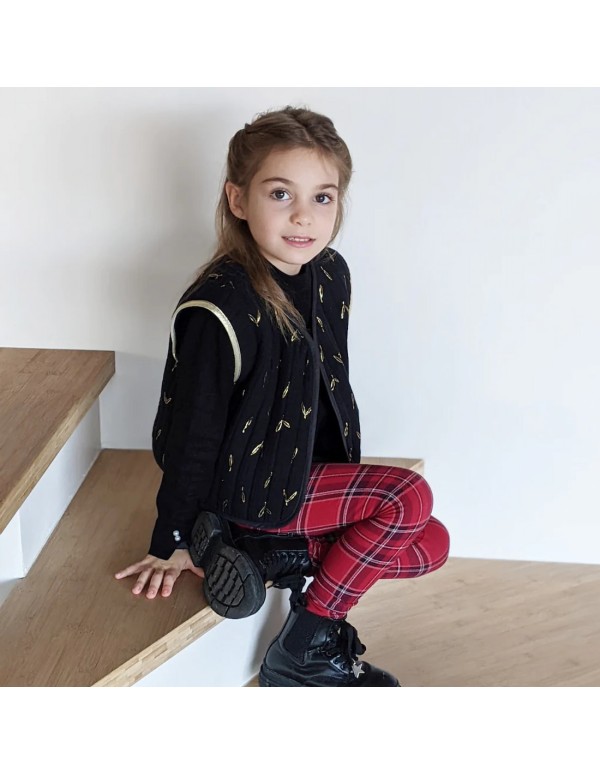 Cranberry, Patron Fille, Veste et Gilet Mini-Crush (du 2 au 12 ans), Super Bison