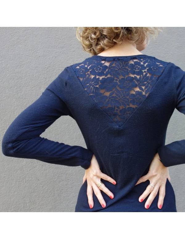 Cranberry, Patron Femme, T-shirt Camélia (du 32 au 52), Super Bison