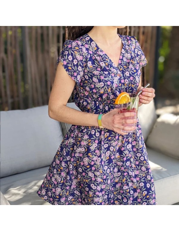 Cranberry, Patron Femme, Robe Poème (du 32 au 52), Super Bison