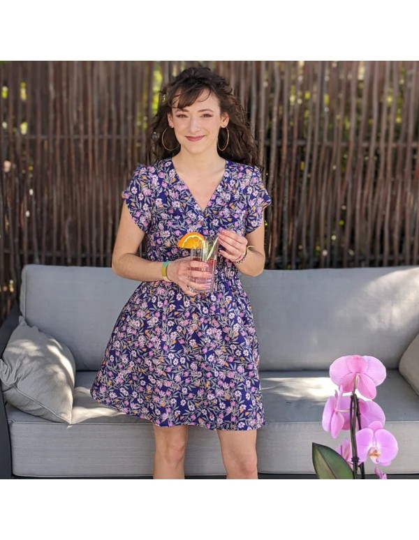 Cranberry, Patron Femme, Robe Poème (du 32 au 52), Super Bison