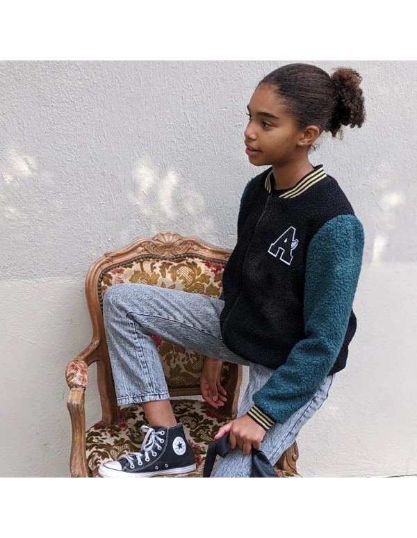 Cranberry, Patron Ado Mixte, Bomber Sésame (du 10 au 16 ans) Super Bison