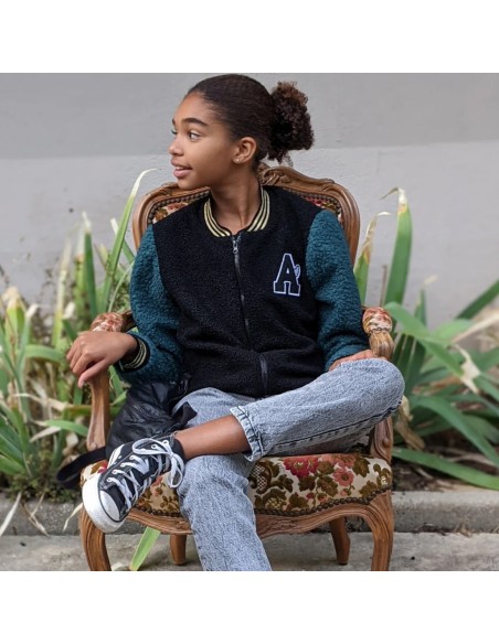 Cranberry, Patron Ado Mixte, Bomber Sésame (du 10 au 16 ans) Super Bison