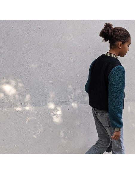 Cranberry, Patron Ado Mixte, Bomber Sésame (du 10 au 16 ans) Super Bison