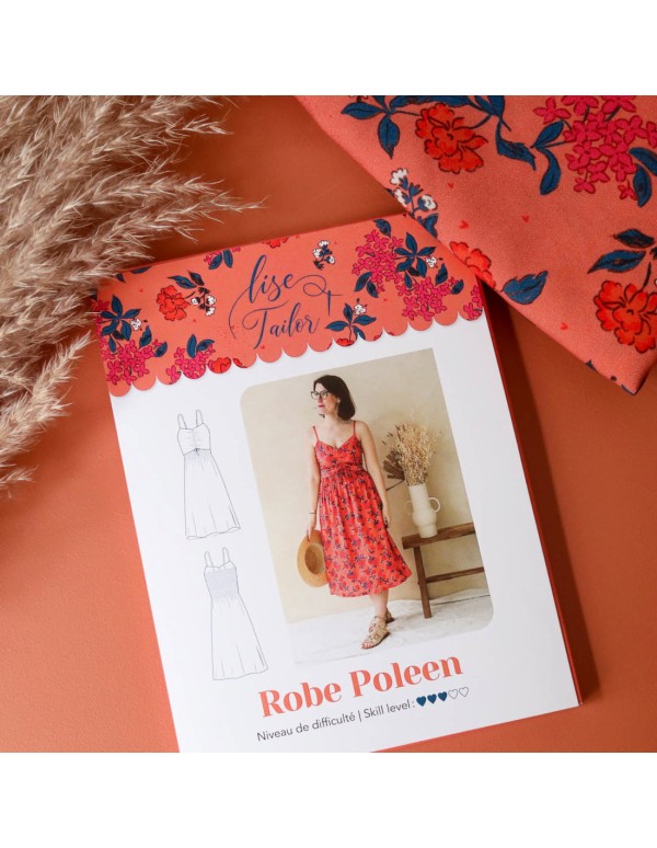 Cranberry, Patron Femme, Robe Poleen (du 34 au 52), Lise Tailor