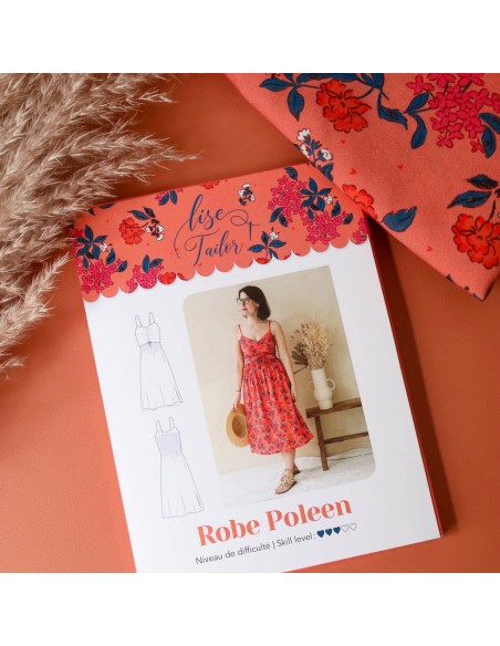 Cranberry, Patron Femme, Robe Poleen (du 34 au 52), Lise Tailor
