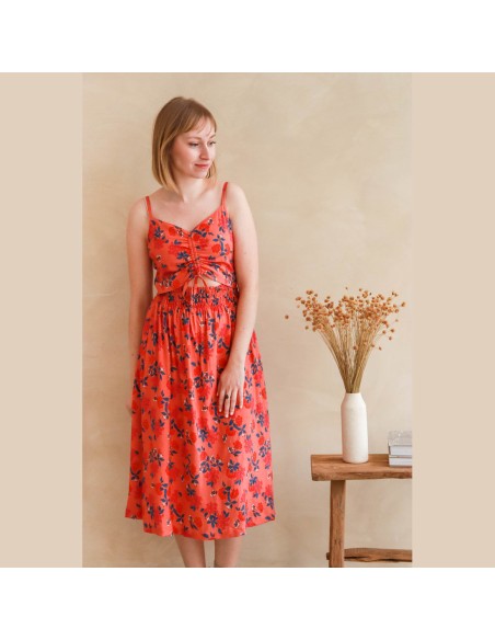 Cranberry, Patron Femme, Robe Poleen (du 34 au 52), Lise Tailor