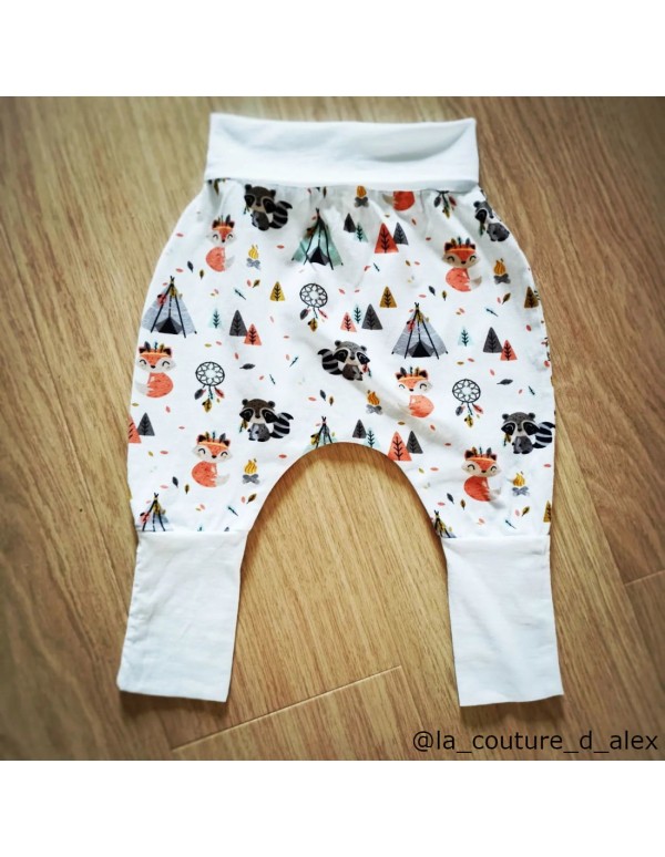Jersey de coton, Tipis, Blanc