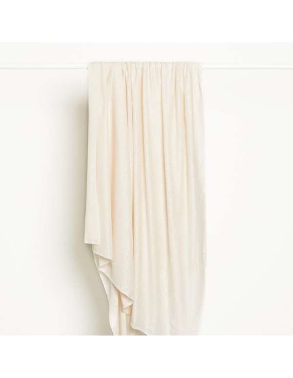 Cranberry, Jersey de lin blanc creme, Fine linen knit creamy white, Mind the Maker