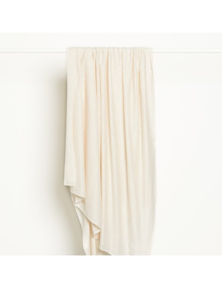 Cranberry, Jersey de lin blanc creme, Fine linen knit creamy white, Mind the Maker