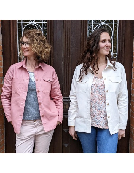 Cranberry, Patron Femme, Surchemise Woody (du 32 au 52), Super Bison