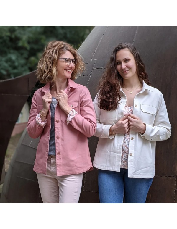 Cranberry, Patron Femme, Surchemise Woody (du 32 au 52), Super Bison