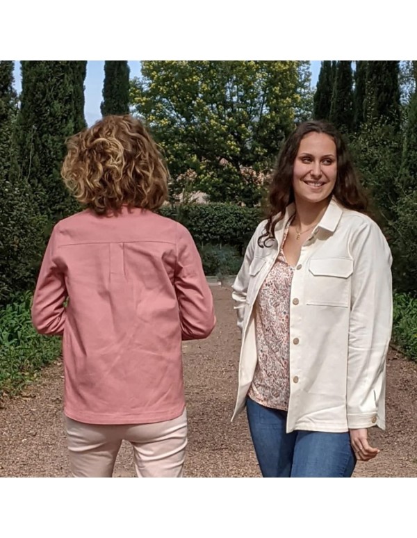 Cranberry, Patron Femme, Surchemise Woody (du 32 au 52), Super Bison