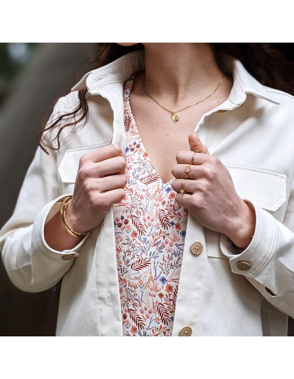 Cranberry, Patron Femme, Surchemise Woody (du 32 au 52), Super Bison