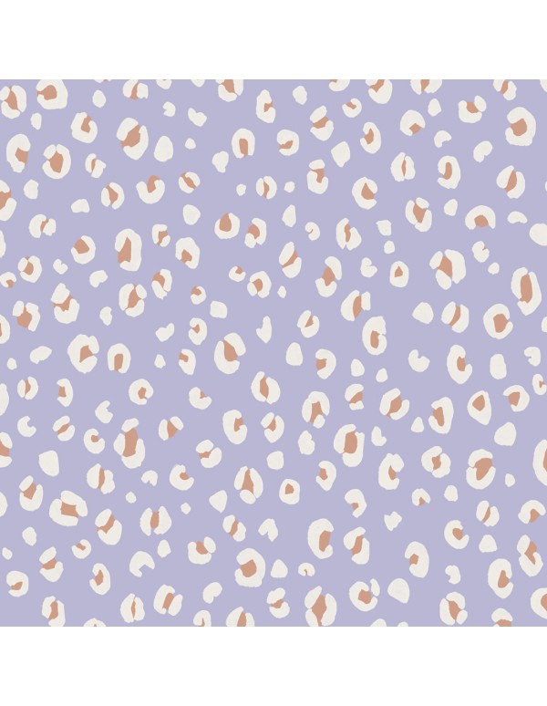 Cranberry, Crepe Marocain de Viscose, Leo Mauve, La Maison Naïve